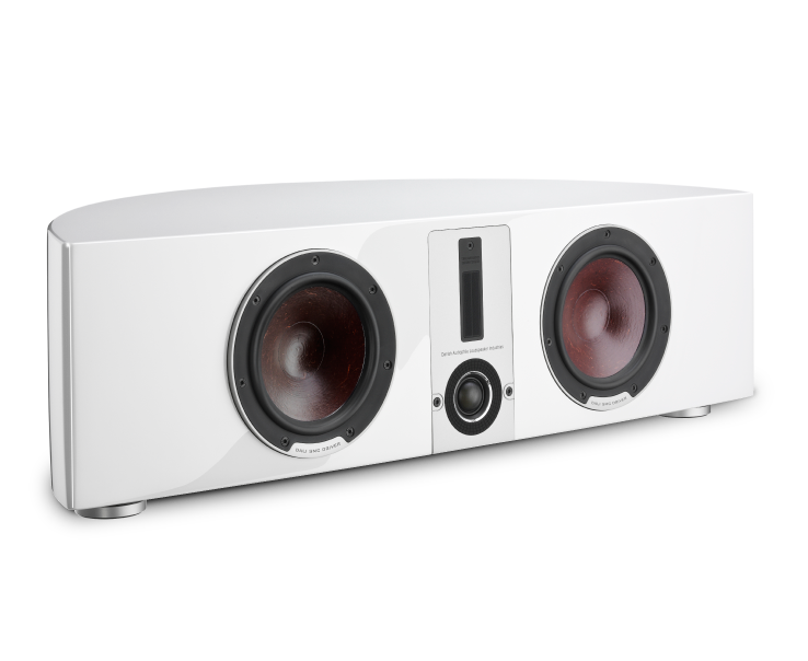 DALI EPICON VOKAL in a White finish with High Gloss Lacquer