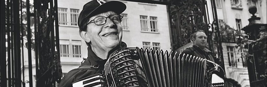 Eric Quilliam street musician London